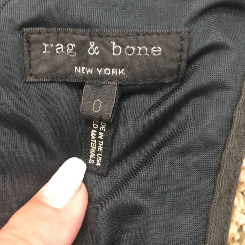 rag & bone Black Racerback Mini Dress - Picture 6 of 9